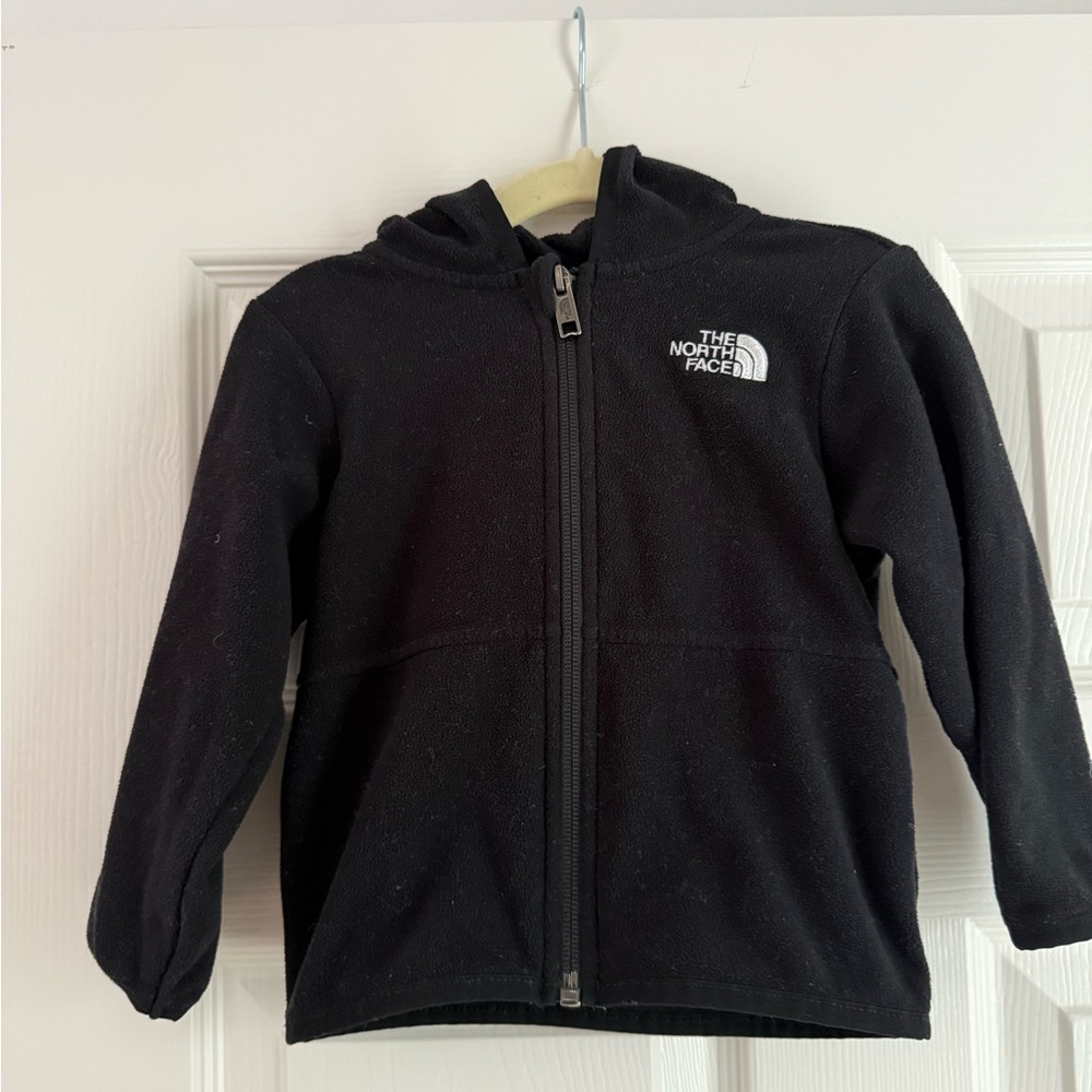 The North Face Kids Black Zip-Up Hoodie